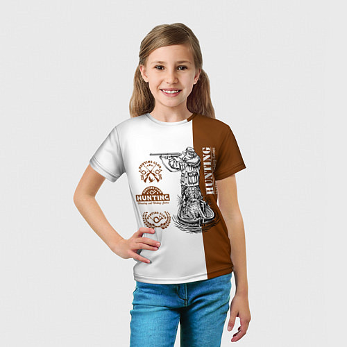 Детская футболка Охота на Утку / 3D-принт – фото 5