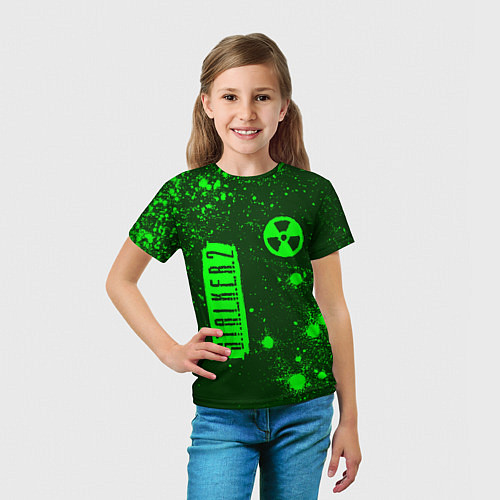 Детская футболка С Т А Л К Е Р 2 Краски / 3D-принт – фото 5