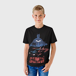 Футболка детская Batman silhouette, цвет: 3D-принт — фото 2