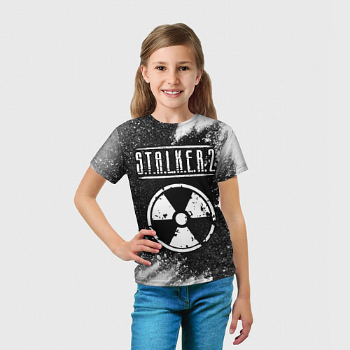 Детская футболка S T A L K E R 2 Краски / 3D-принт – фото 5