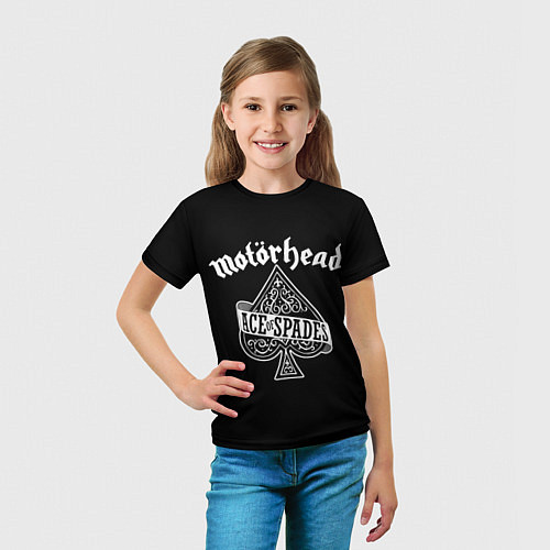 Детская футболка Motorhead Моторхед / 3D-принт – фото 5