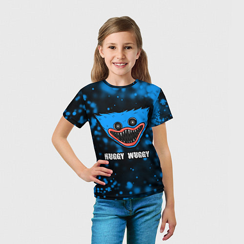 Детская футболка ГОЛОВА ХАГИ ВАГИ - Зубастый / 3D-принт – фото 5