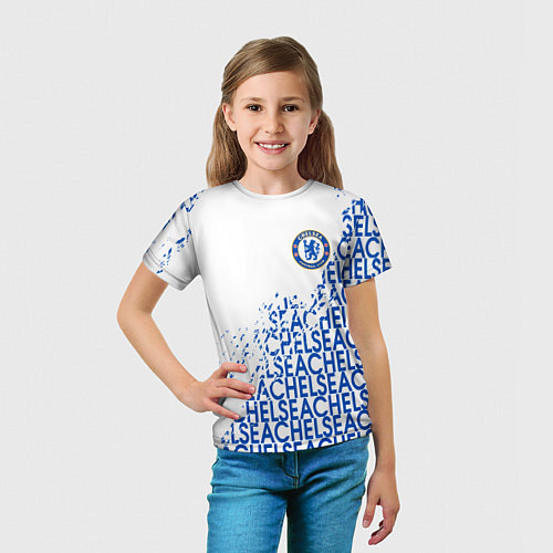 Детская футболка Chelsea fc / 3D-принт – фото 5