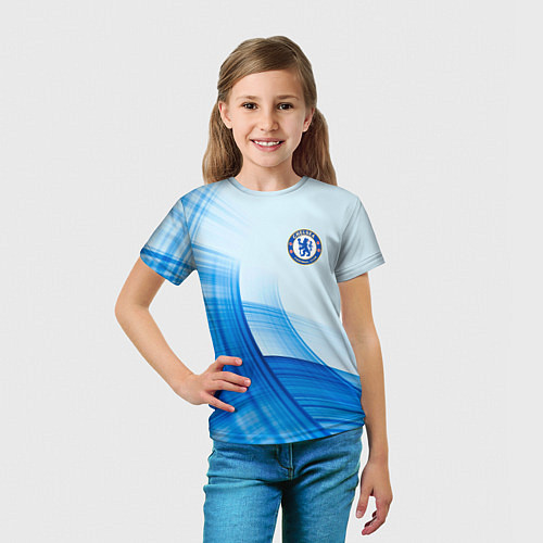 Детская футболка Chelsea FC челси фк / 3D-принт – фото 5