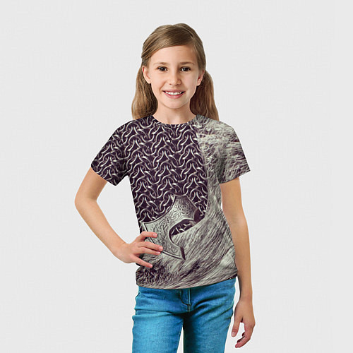 Детская футболка Доспехи Викинга / 3D-принт – фото 5