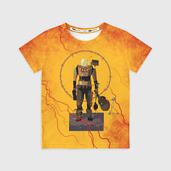 Детская футболка Командо с гитарой