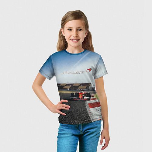 Детская футболка McLaren F1 Racing Team / 3D-принт – фото 5