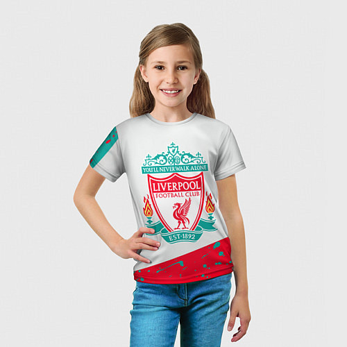 Детская футболка Ливерпуль / 3D-принт – фото 5