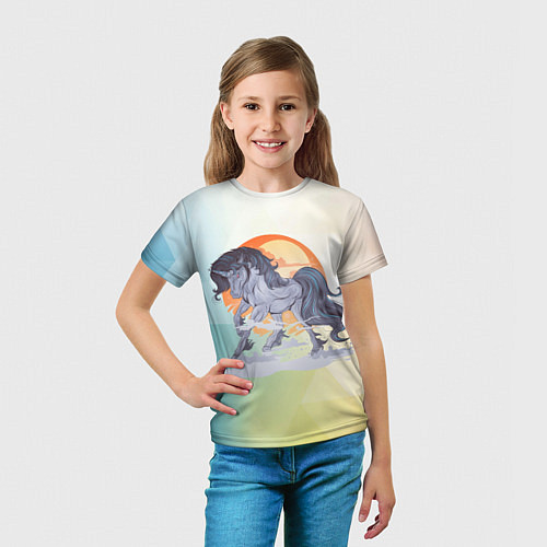 Детская футболка Грация! / 3D-принт – фото 5