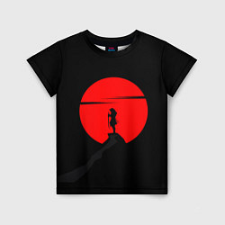 Футболка детская SAMURAI RED MOON, цвет: 3D-принт