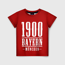 Футболка детская Бавария Bayern Munchen, цвет: 3D-принт