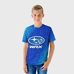 Футболка детская SUBARU WRX Шум, цвет: 3D-принт — фото 2