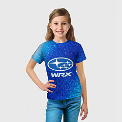 Футболка детская SUBARU WRX Шум, цвет: 3D-принт — фото 2