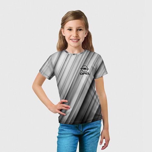 Детская футболка OPEL опель / 3D-принт – фото 5