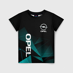 Детская футболка Opel Опель геометрия