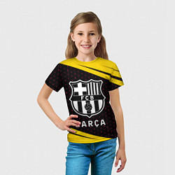 Футболка детская БАРСА Графика, цвет: 3D-принт — фото 2