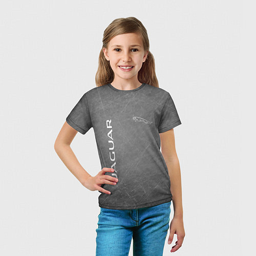 Детская футболка ЯГУАР / 3D-принт – фото 5