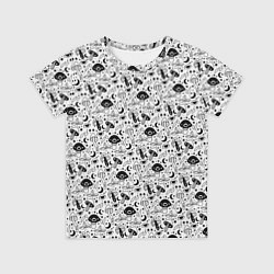 Футболка детская ГРИБЫ, цвет: 3D-принт