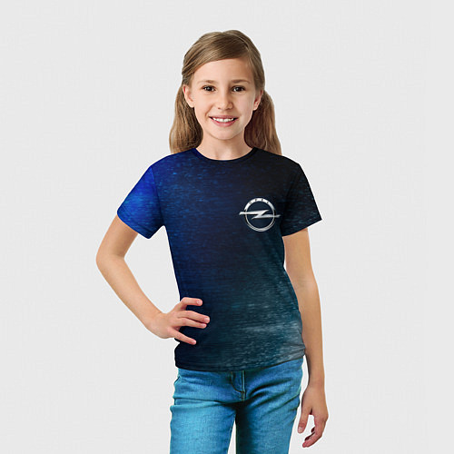 Детская футболка OPEL Графика / 3D-принт – фото 5