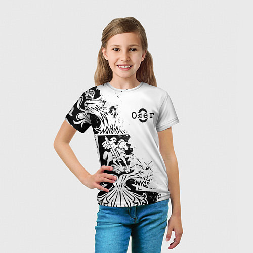 Детская футболка ОЛЕГ ГЕРБ / 3D-принт – фото 5