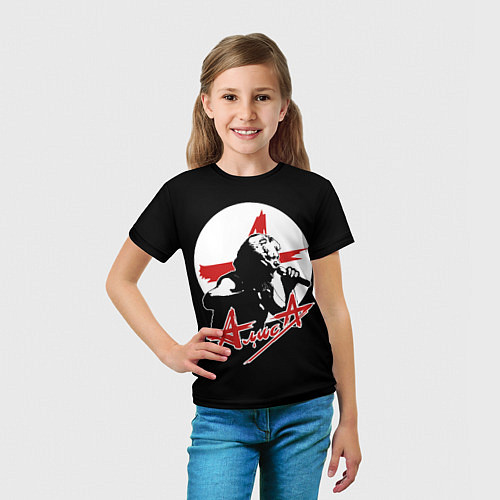Детская футболка Алиса рок группа / 3D-принт – фото 5