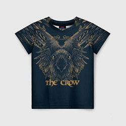 Футболка детская ВоронThe crow, цвет: 3D-принт