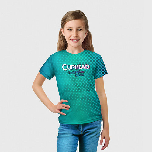 Детская футболка Cuphead / 3D-принт – фото 5