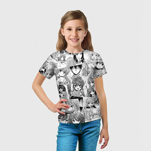 Детская футболка Toradora pattern / 3D-принт – фото 5