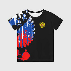 Футболка детская Герб russia, цвет: 3D-принт
