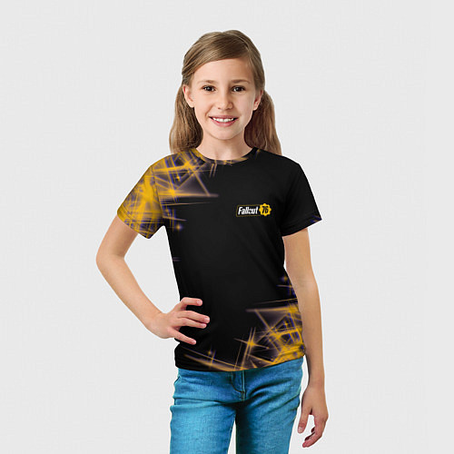 Детская футболка FALLOUT 76 фолаут / 3D-принт – фото 5