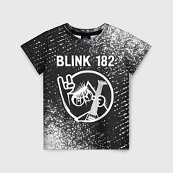 Футболка детская Blink 182 КОТ Спрей, цвет: 3D-принт