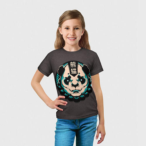 Детская футболка Символ Панды / 3D-принт – фото 5