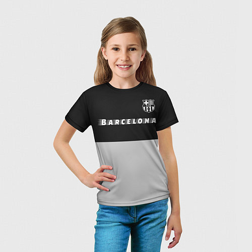 Детская футболка БАРСЕЛОНА Barcelona Графика / 3D-принт – фото 5