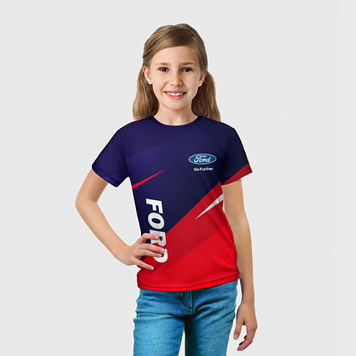 Детская футболка ФОРД FORD / 3D-принт – фото 5