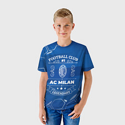 Футболка детская AC Milan Legends, цвет: 3D-принт — фото 2