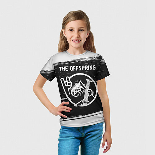 Детская футболка The Offspring КОТ Краска / 3D-принт – фото 5