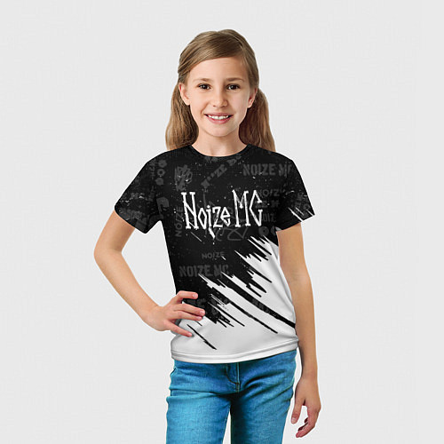 Детская футболка Noize mc нойз мс / 3D-принт – фото 5