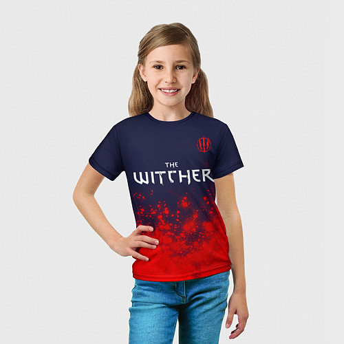 Детская футболка THE WITCHER - Арт / 3D-принт – фото 5