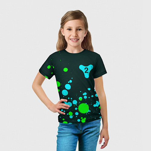 Детская футболка ДЕСТИНИ 2 Краска FS / 3D-принт – фото 5