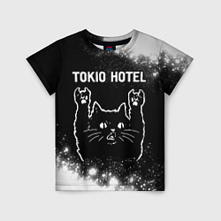 Футболка детская Tokio Hotel Rock Cat, цвет: 3D-принт