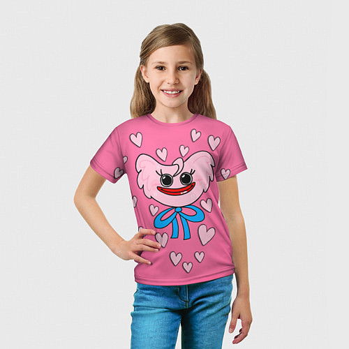 Детская футболка POPPY PLAYTIME - KISSY MISSY / 3D-принт – фото 5