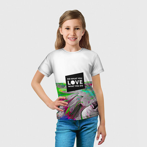 Детская футболка DWYL / 3D-принт – фото 5