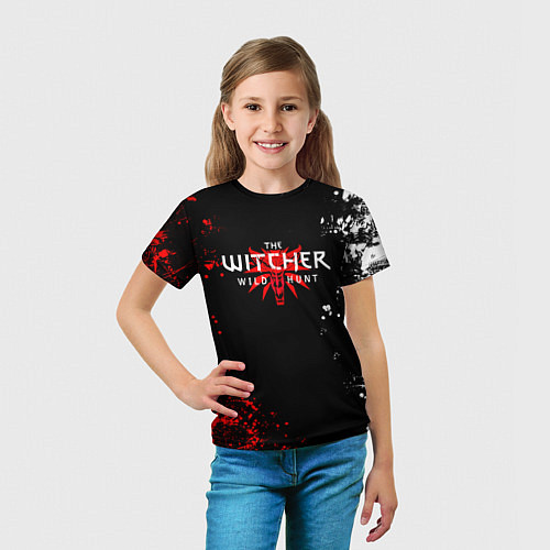 Детская футболка THE WITCHER: Ведьмак: Охотник на Монстров / 3D-принт – фото 5