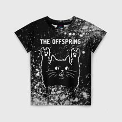 Футболка детская The Offspring Rock Cat, цвет: 3D-принт