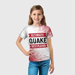 Футболка детская Quake Ultimate, цвет: 3D-принт — фото 2