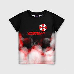 Футболка детская Umbrella Corporation туман, цвет: 3D-принт