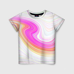 Футболка детская Abstract gradient lines, цвет: 3D-принт