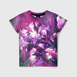 Футболка детская Wild flowers, цвет: 3D-принт