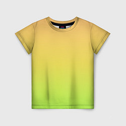 Детская футболка GRADIEND YELLOW-GREEN