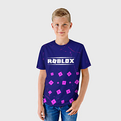 Футболка детская ROBLOX Гранж, цвет: 3D-принт — фото 2